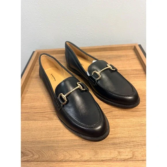 J.Crew Classic loafers Nappa Black Size 8.5 - Picture 3 of 8